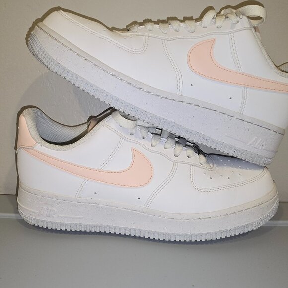 Nike Air Force Low Next Nature White Pale Coral (Women's